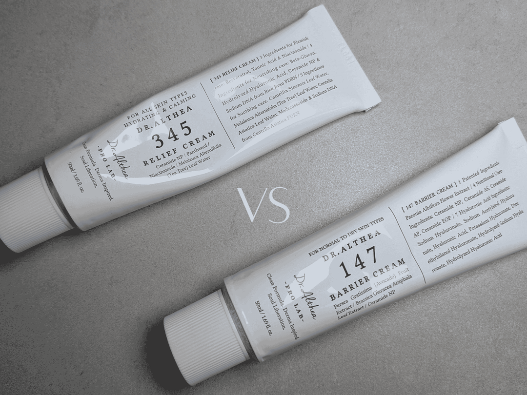 Dr. Althea 345 Relief Cream vs 147 Barrier Cream: Which One Should You Actually Buy?