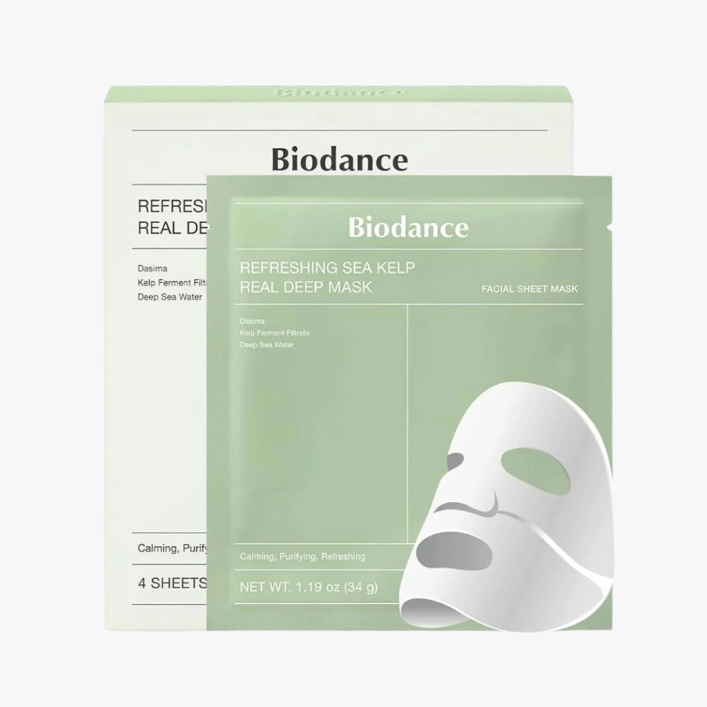 Biodance Refreshing Sea Kelp Real Deep Mask (4 masks)