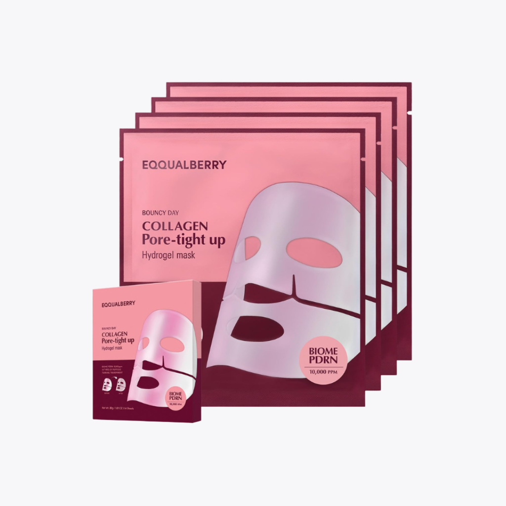 Collagen Pore-Tight Up Hydrogel Mask (4 masks)